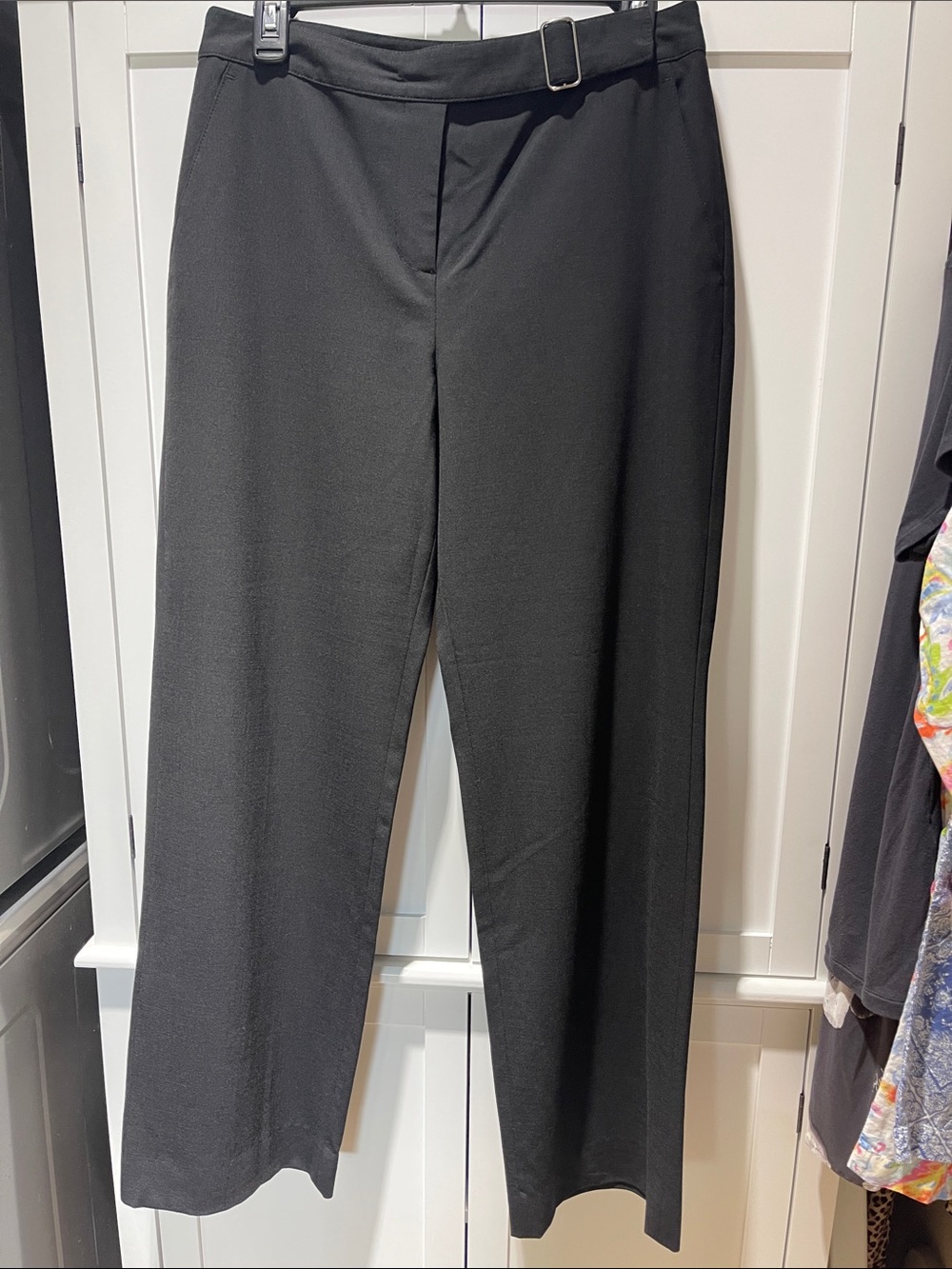 Black women’s Dress Pants - Classic Straight Leg